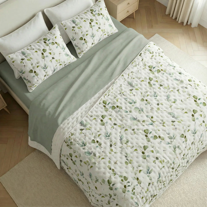 Colcha boutí estampada 0120-362 tacto suave