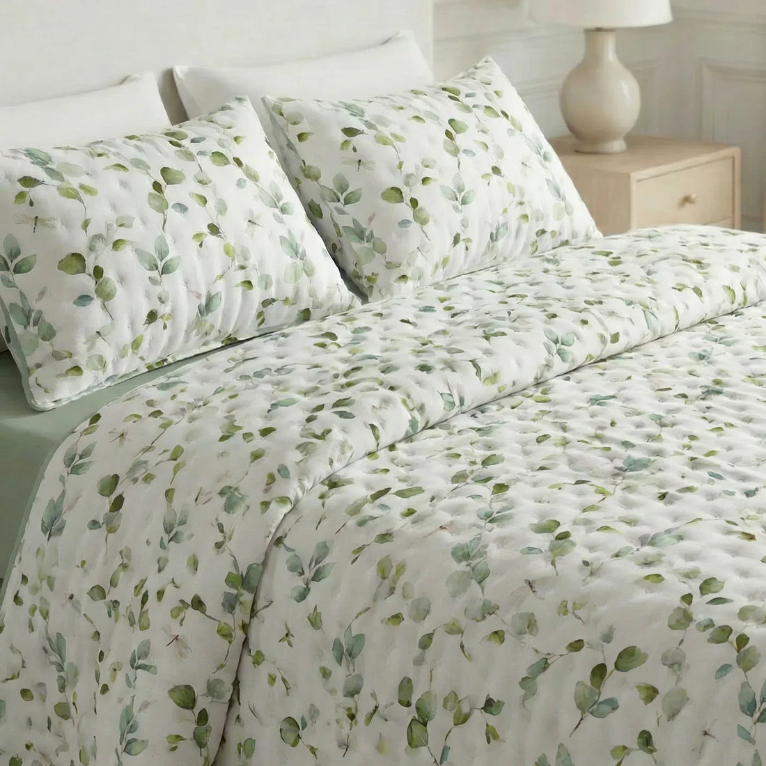 Colcha boutí estampada 0120-362 tacto suave