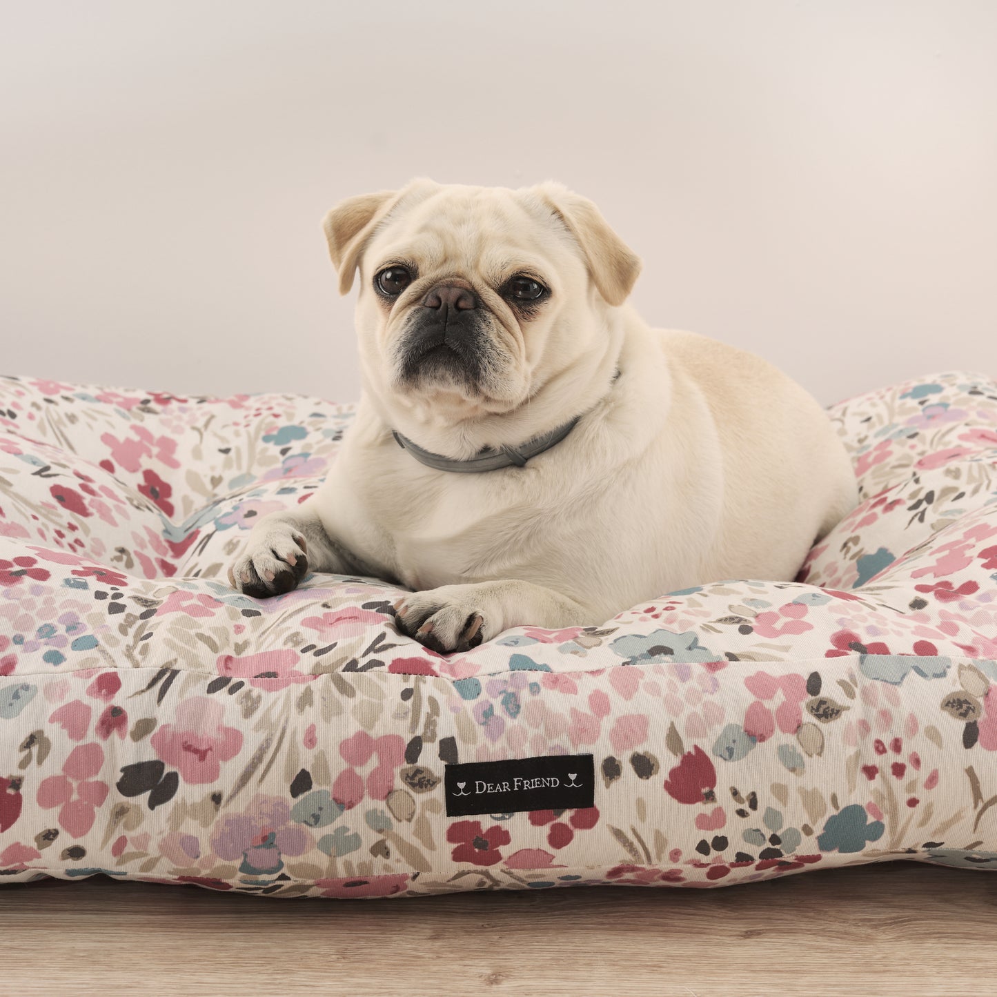 Thick Quilted 100% Cotton Stain Resistant Pet Bed for Dogs and Cats 0120-52