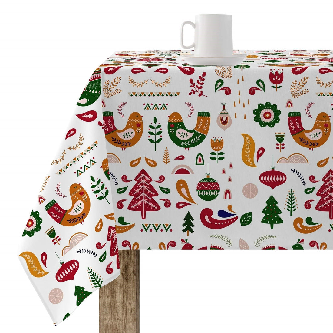 Mantel antimanchas Merry Christmas 22