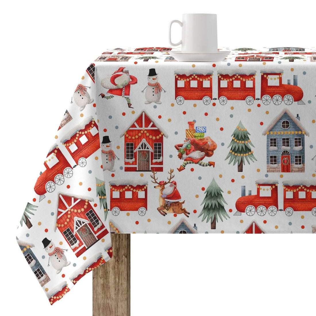 Mantel antimanchas Merry Christmas 66
