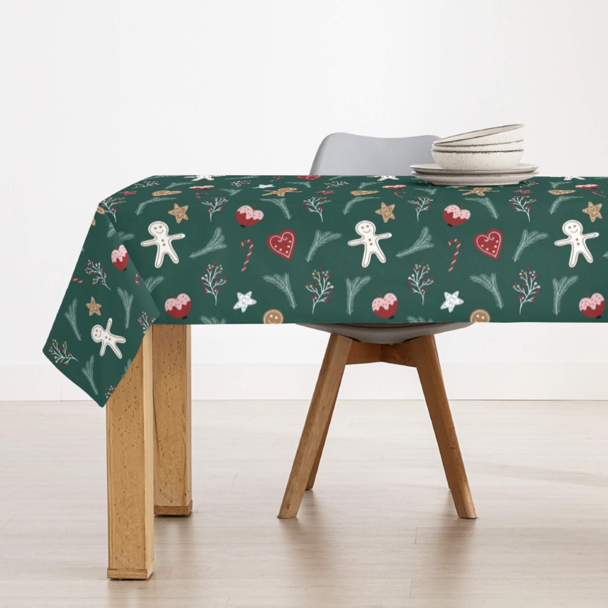 Mantel antimanchas Merry Christmas 68