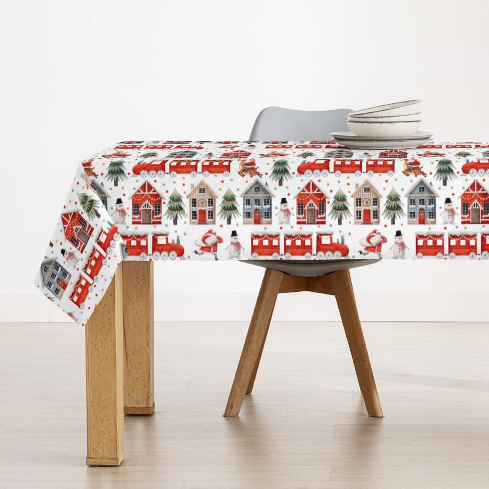 Mantel antimanchas Merry Christmas 66