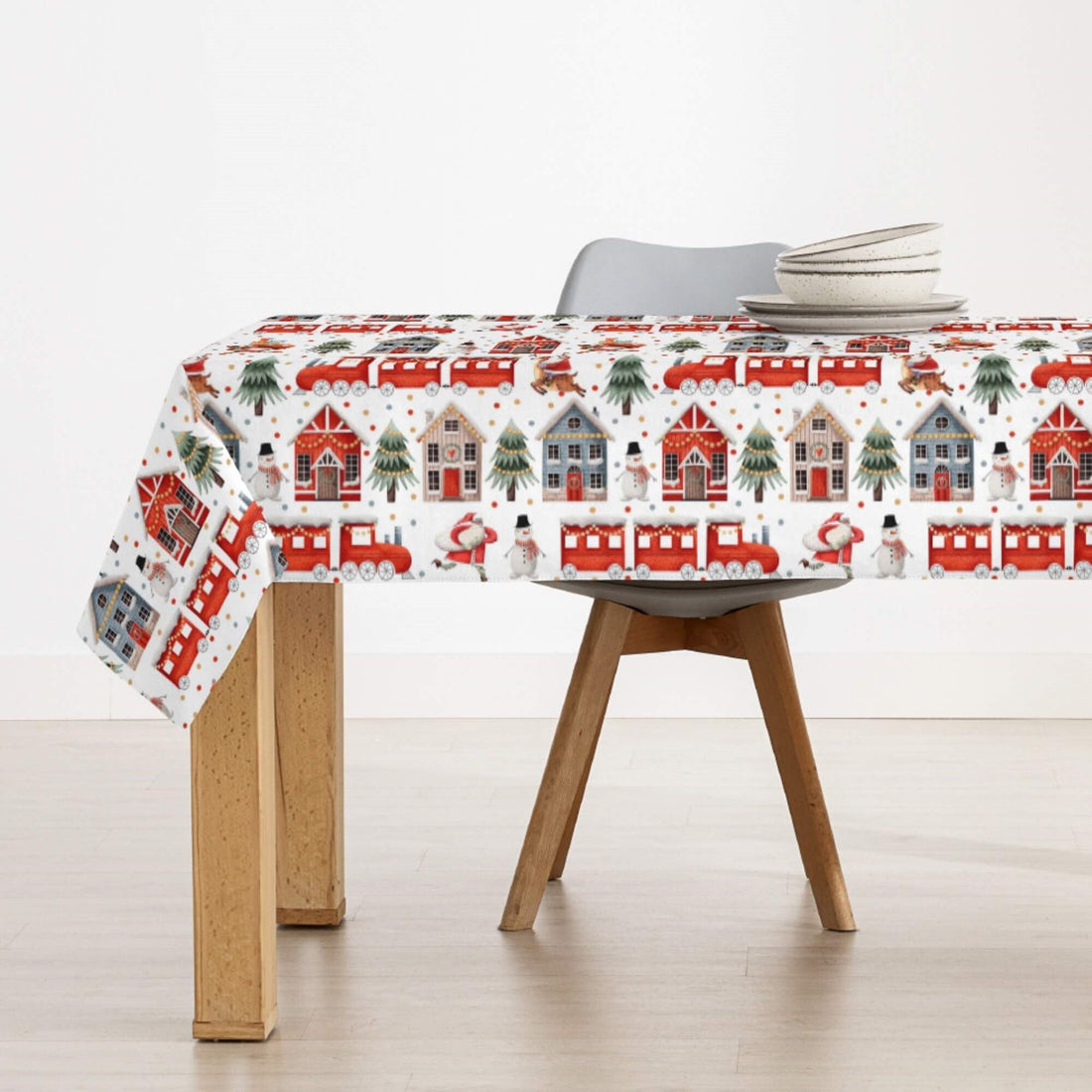 Mantel antimanchas Merry Christmas 66