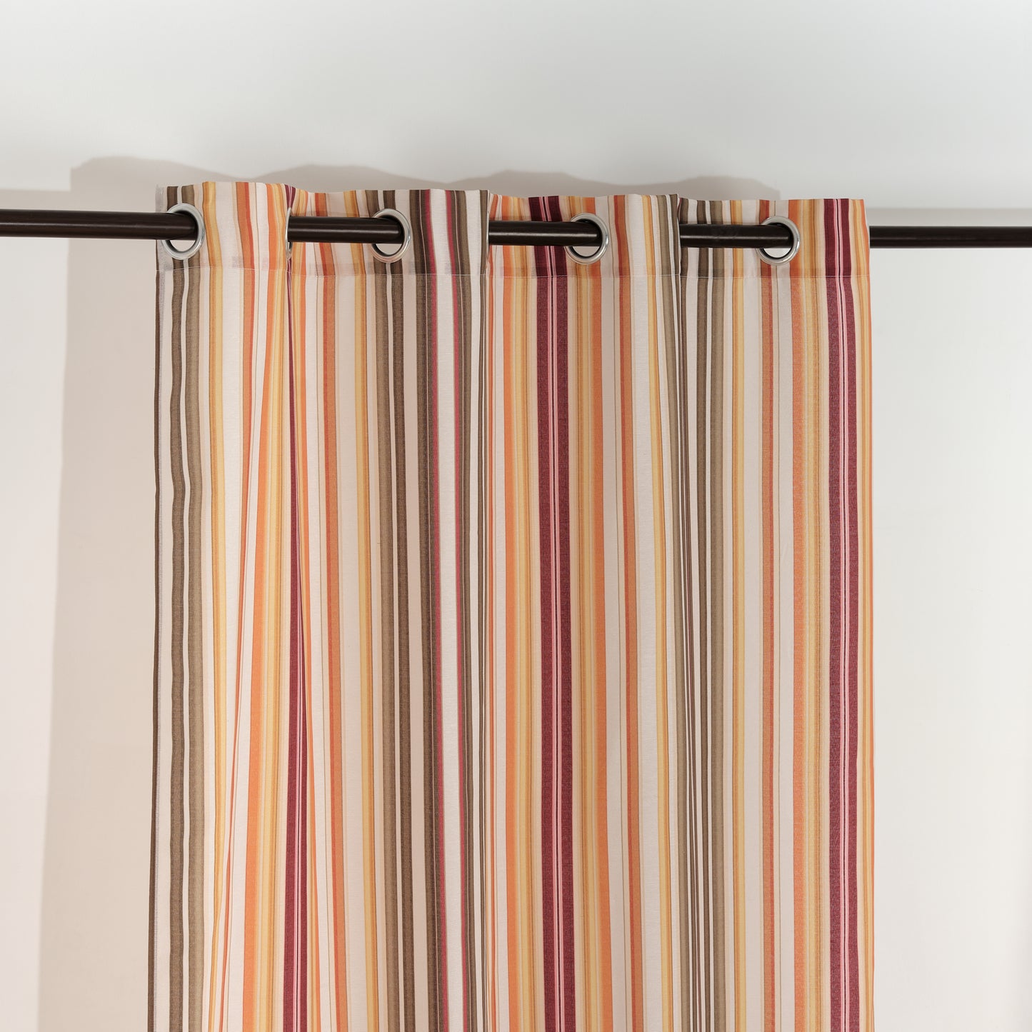 Pack de 2 cortinas con ollaos 140x260 cm Napoles 8