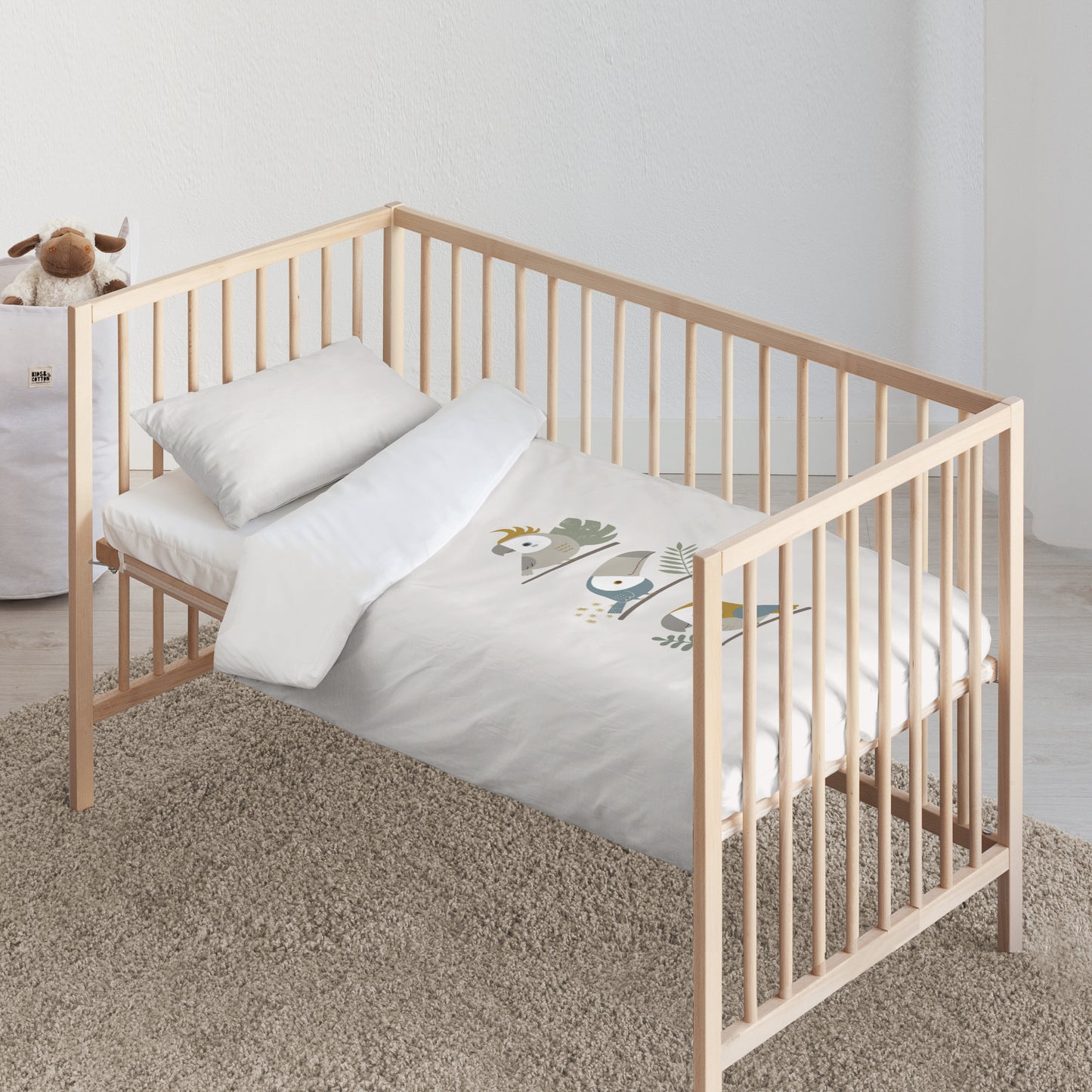 Esko crib duvet cover