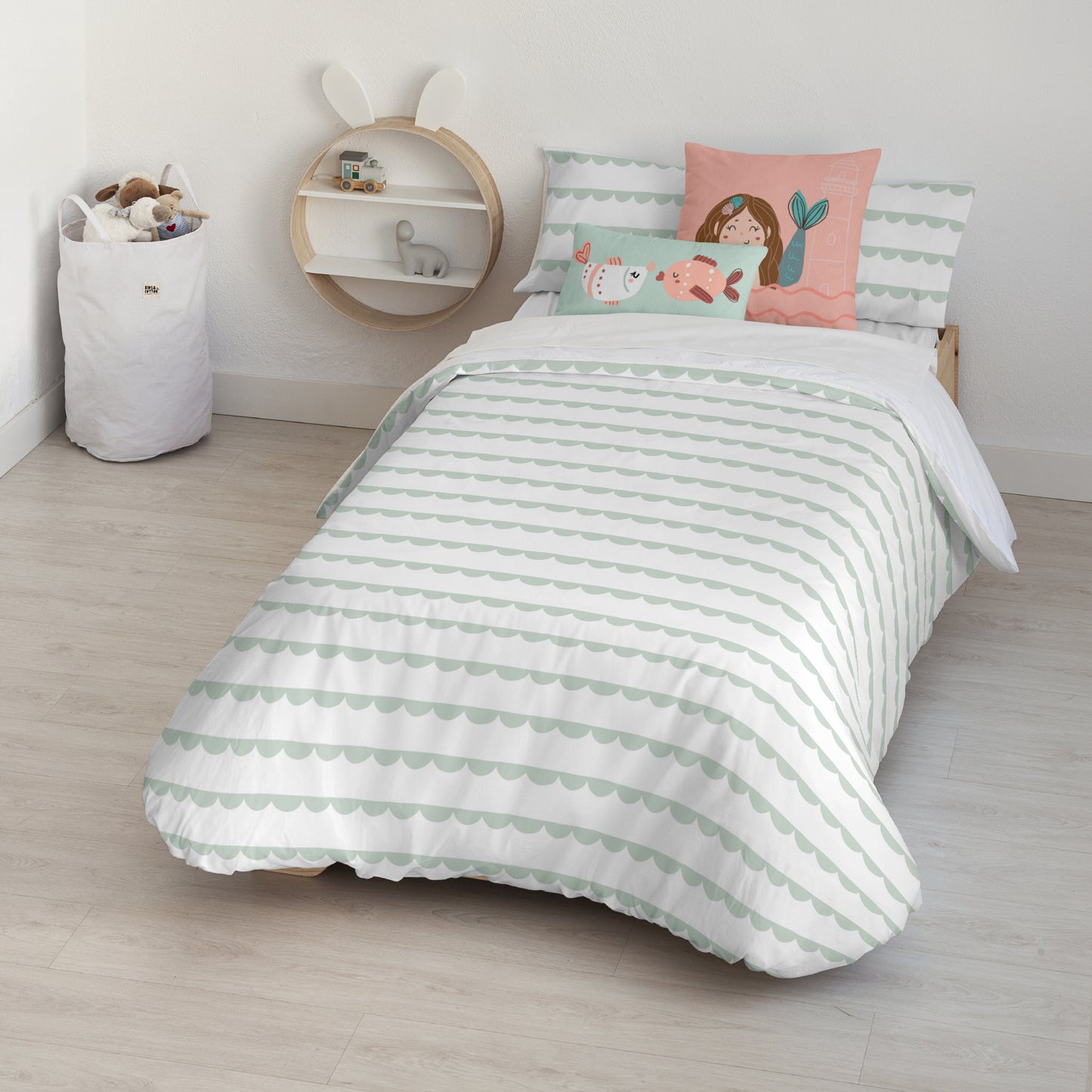 Duvet cover 100% cotton Guido Mint