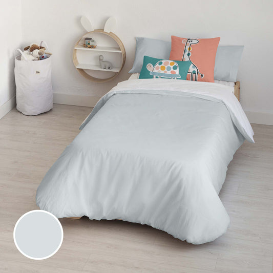 Housse de couette 100% coton Kanu Bleu