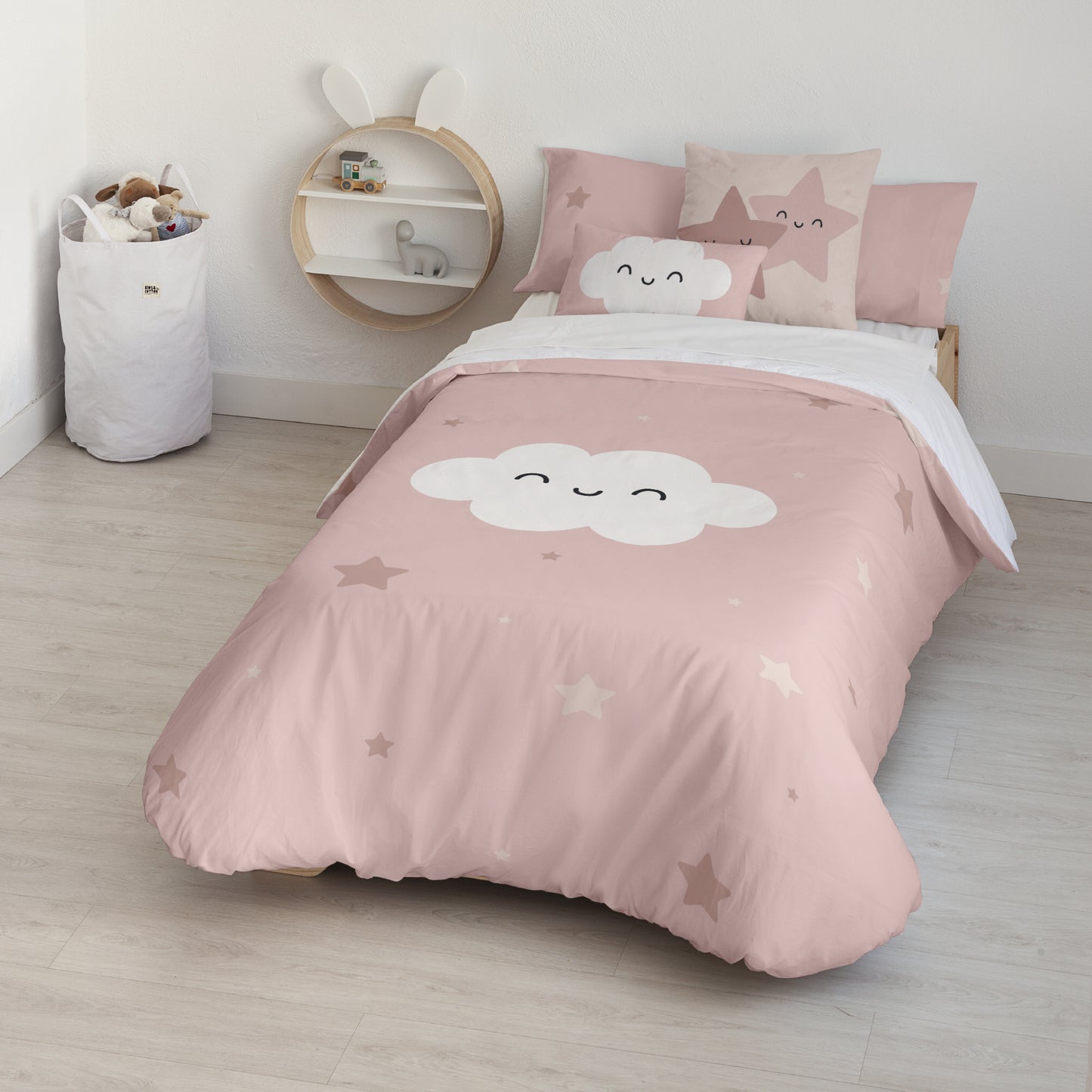 Housse de couette 100% coton Werner Rose