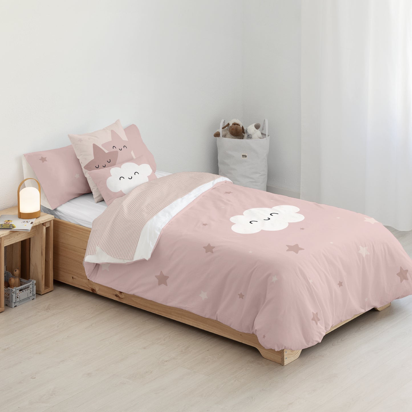 Housse de couette 100% coton Werner Rose