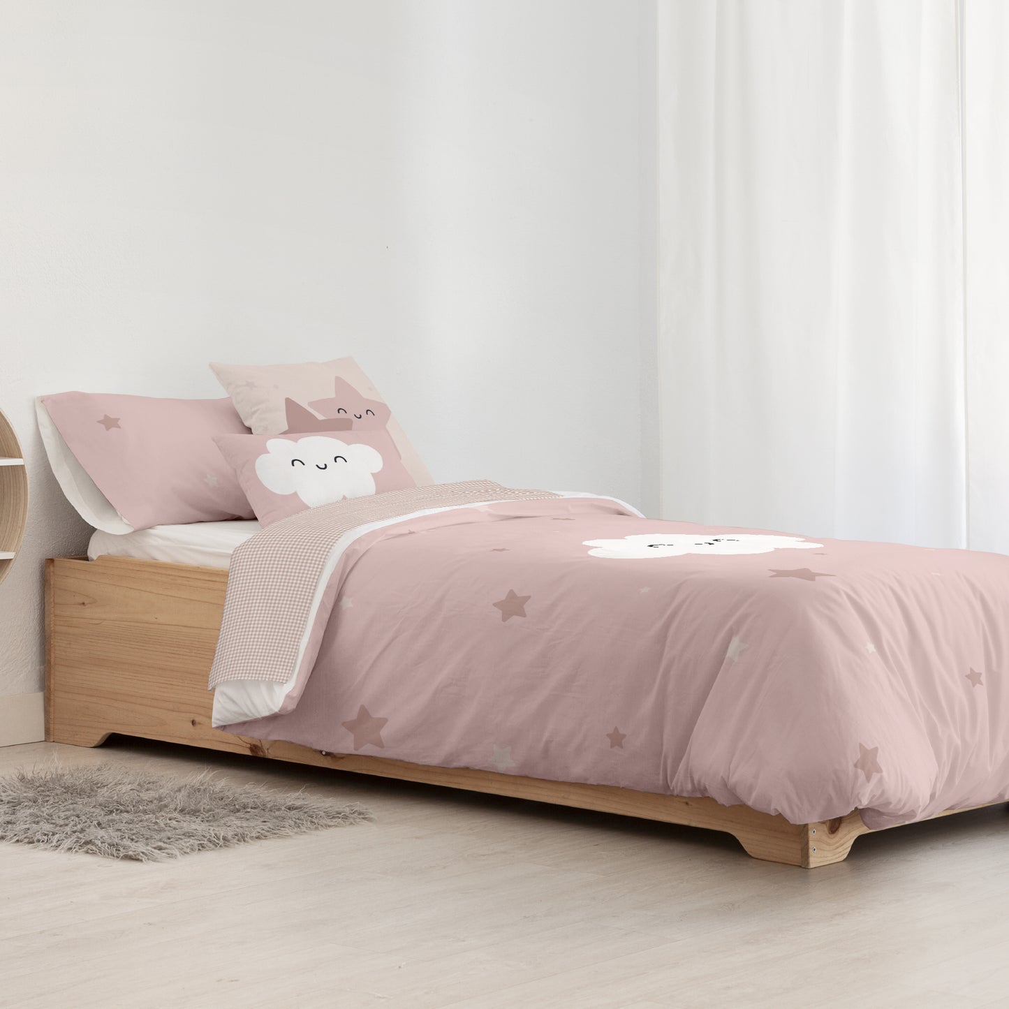 Housse de couette 100% coton Werner Rose