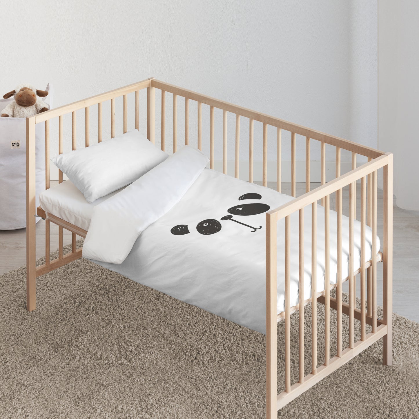 Inder crib duvet cover