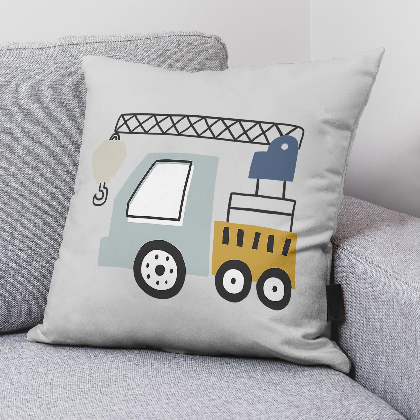 Cushion cover 100% cotton Brail A 50x50 cm