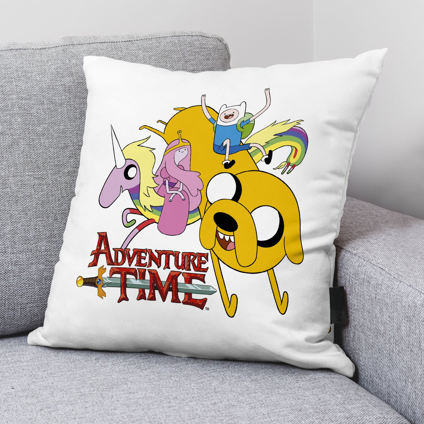 100% Cotton cushion cover 45x45 cm Adventure Time A