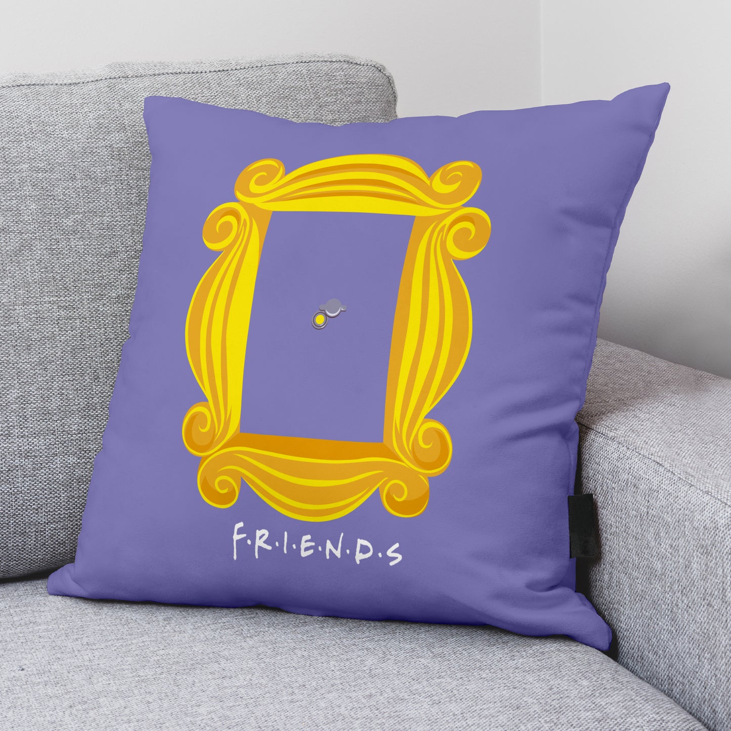 Housse de coussin 100% Coton 45x45 cm Team Friends A