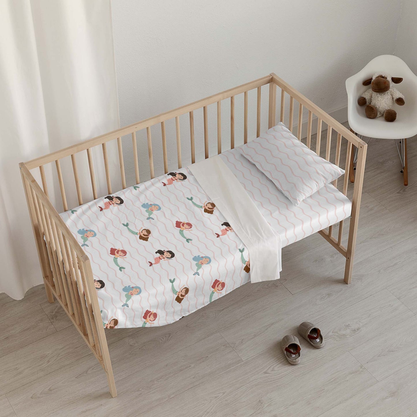 Ensemble de draps pour lit de bébé Mosi Small 100 % coton