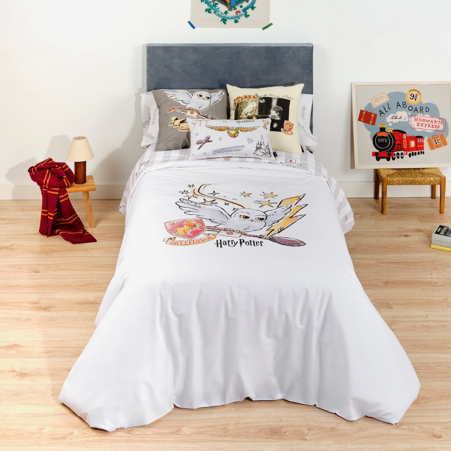 Housse de couette Hedwige Big 100% coton