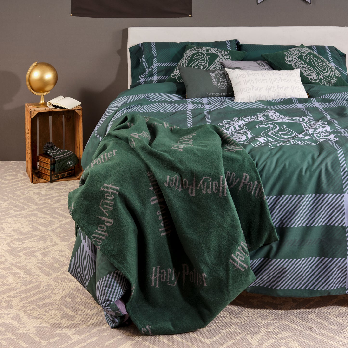 Duvet cover 100% cotton Classic Slytherin