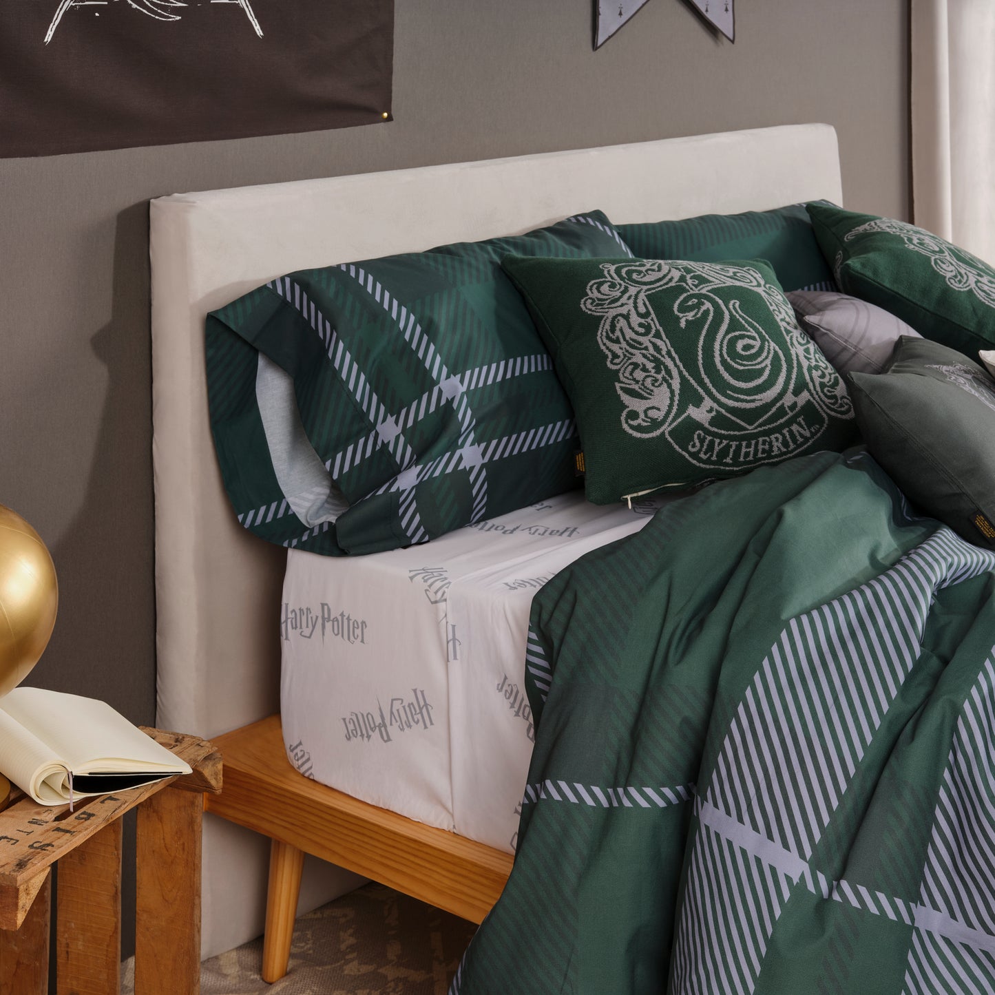 Duvet cover 100% cotton Classic Slytherin