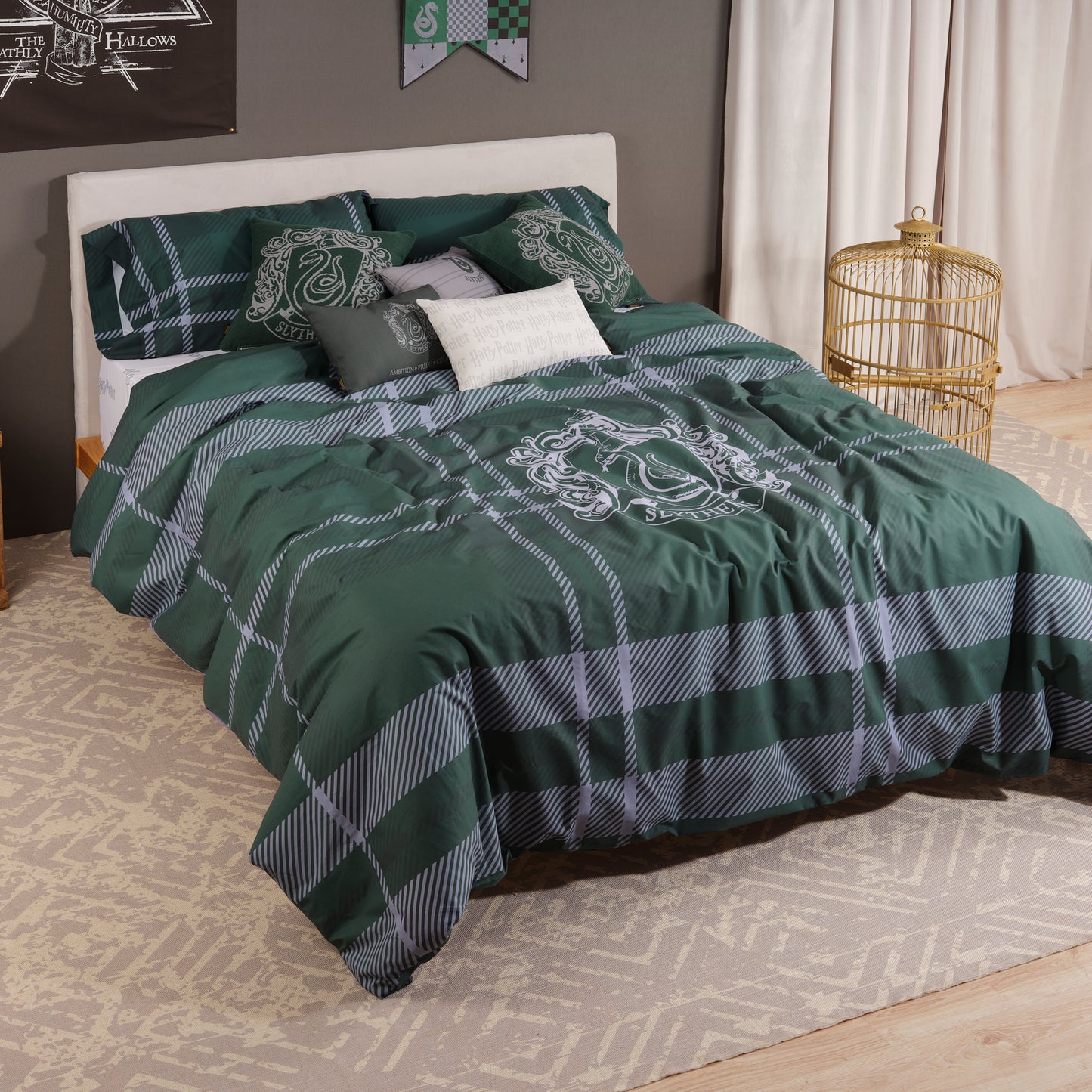 Duvet cover 100% cotton Classic Slytherin