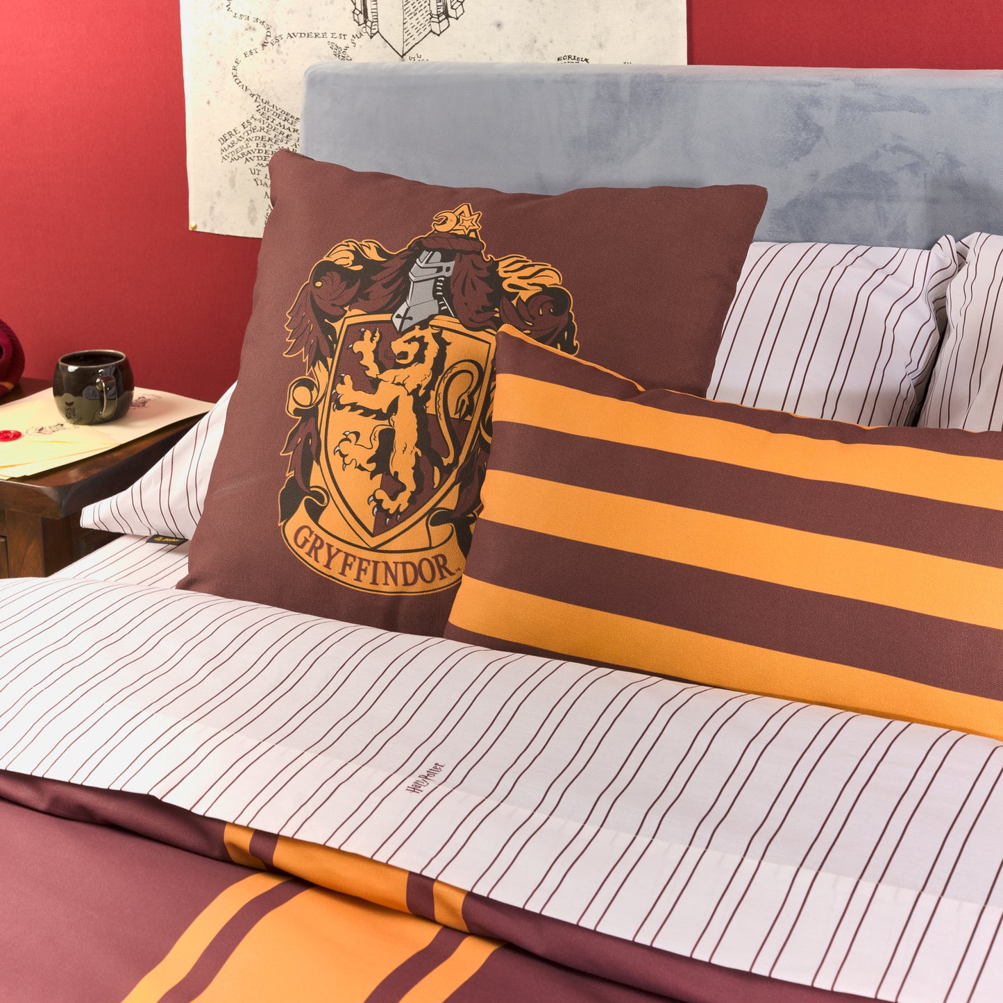 Duvet cover 100% cotton Gryffindor Stripes