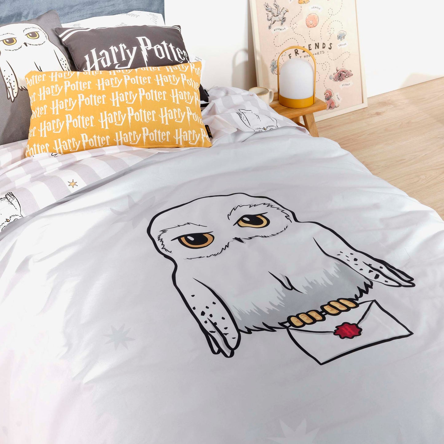 Housse de couette Hedwige Étoiles 100% coton