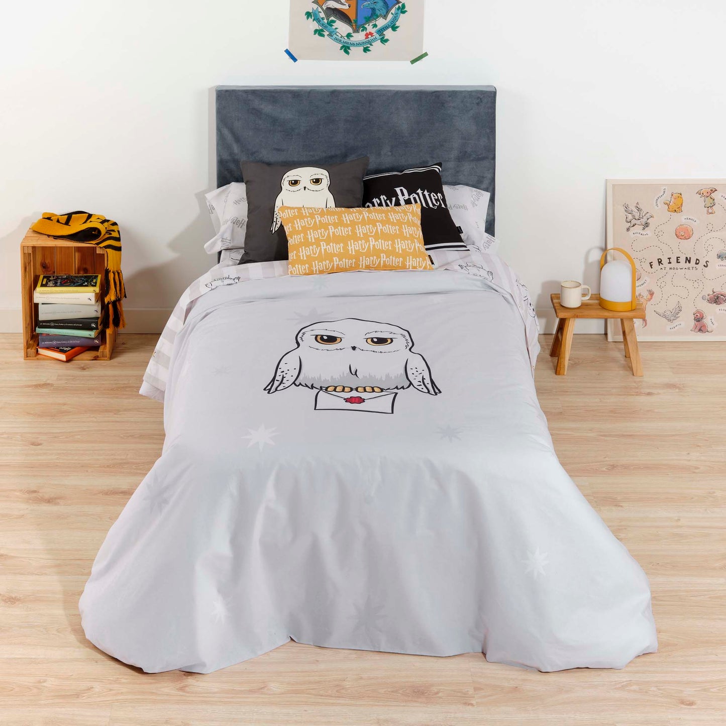 Housse de couette Hedwige Étoiles 100% coton