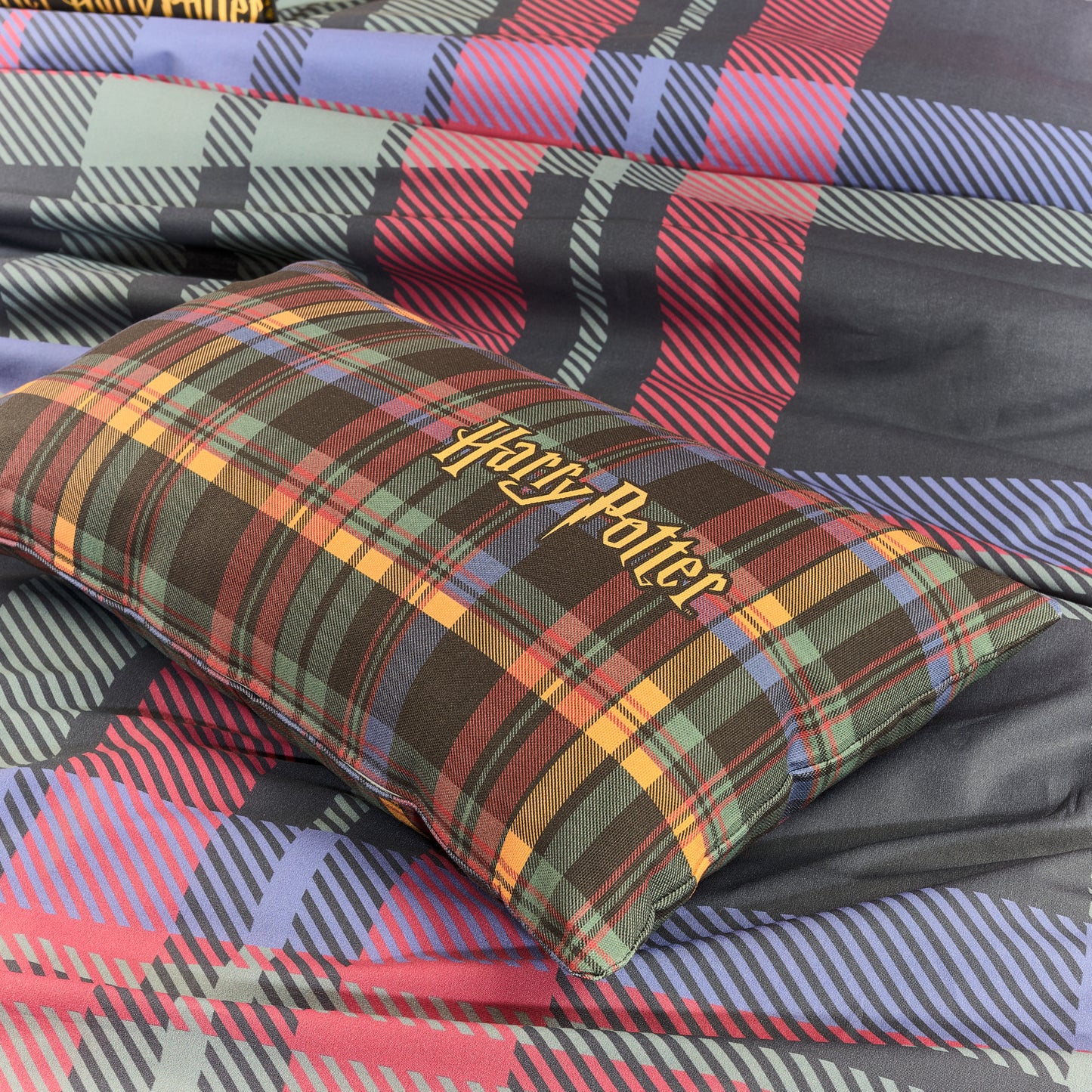 Duvet cover 100% cotton Hogwarts Colors Picture