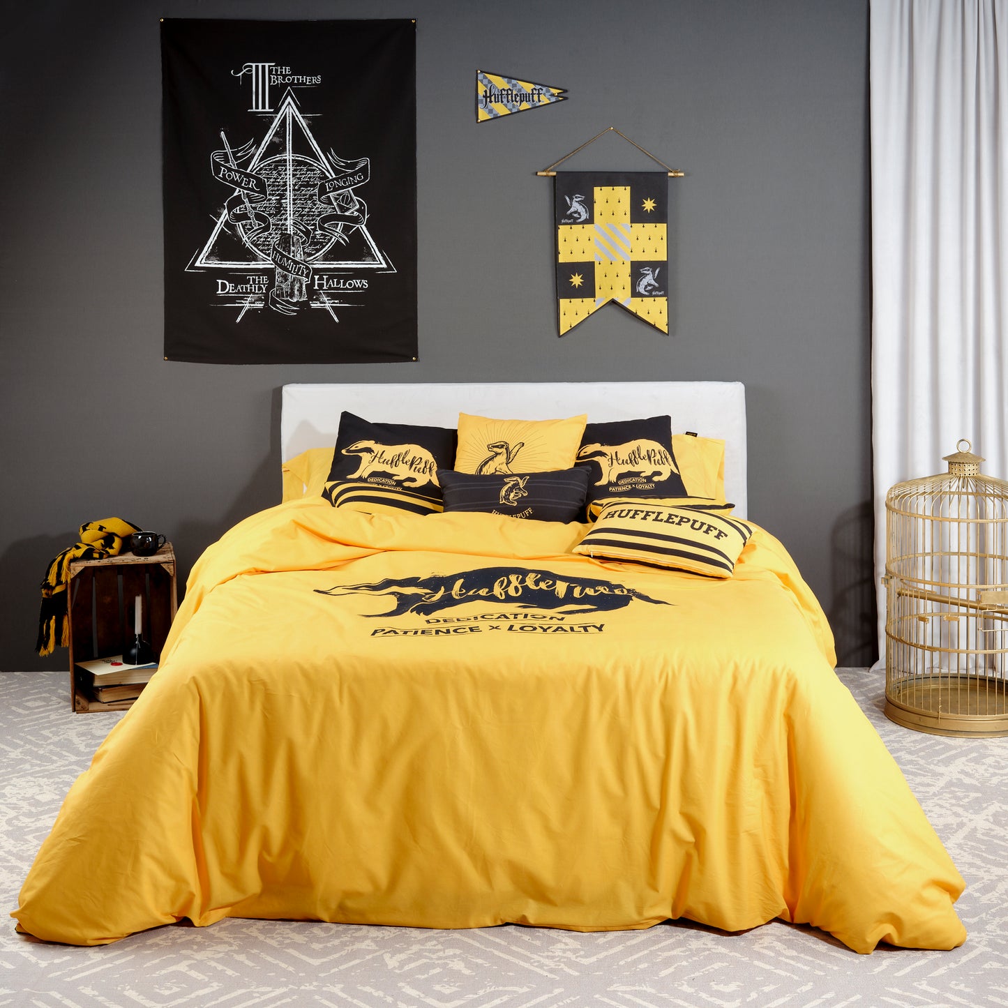 Hufflepuff Values ​​100% cotton duvet cover