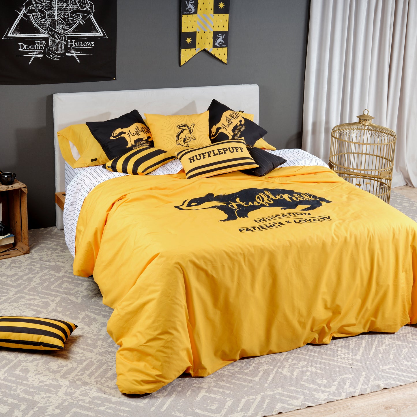 Hufflepuff Values ​​100% cotton duvet cover