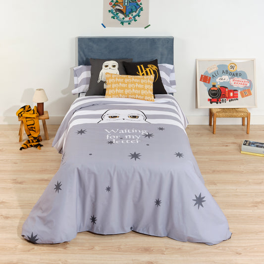 Housse de couette 100% coton Lettre d'Attente