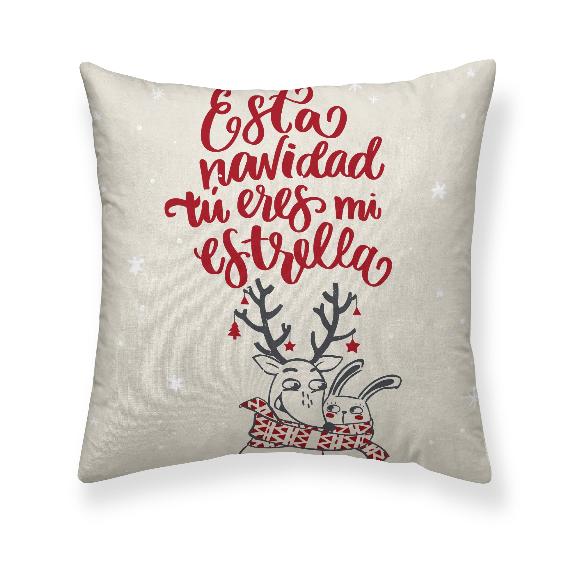 Housse de coussin 100% coton Laponia 33 50x50 cm