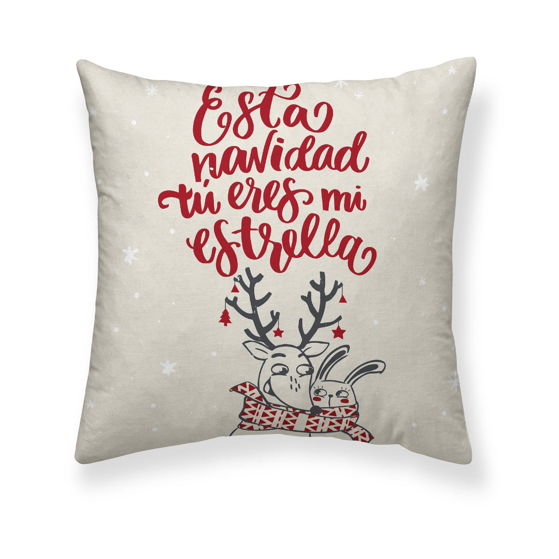 Housse de coussin 100% coton Laponia 33 50x50 cm