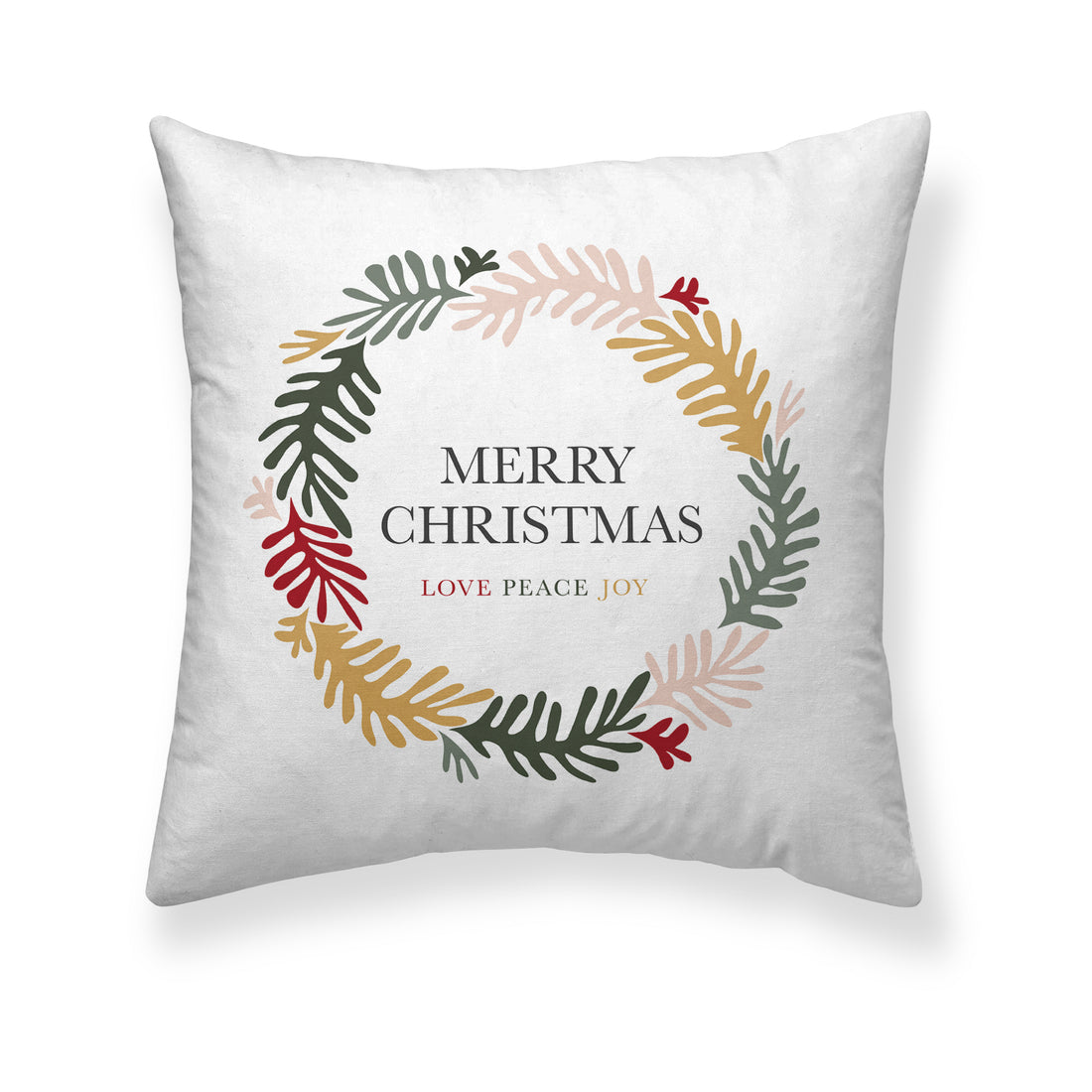 Housse de coussin Laponie 100% coton 42 50x50 cm