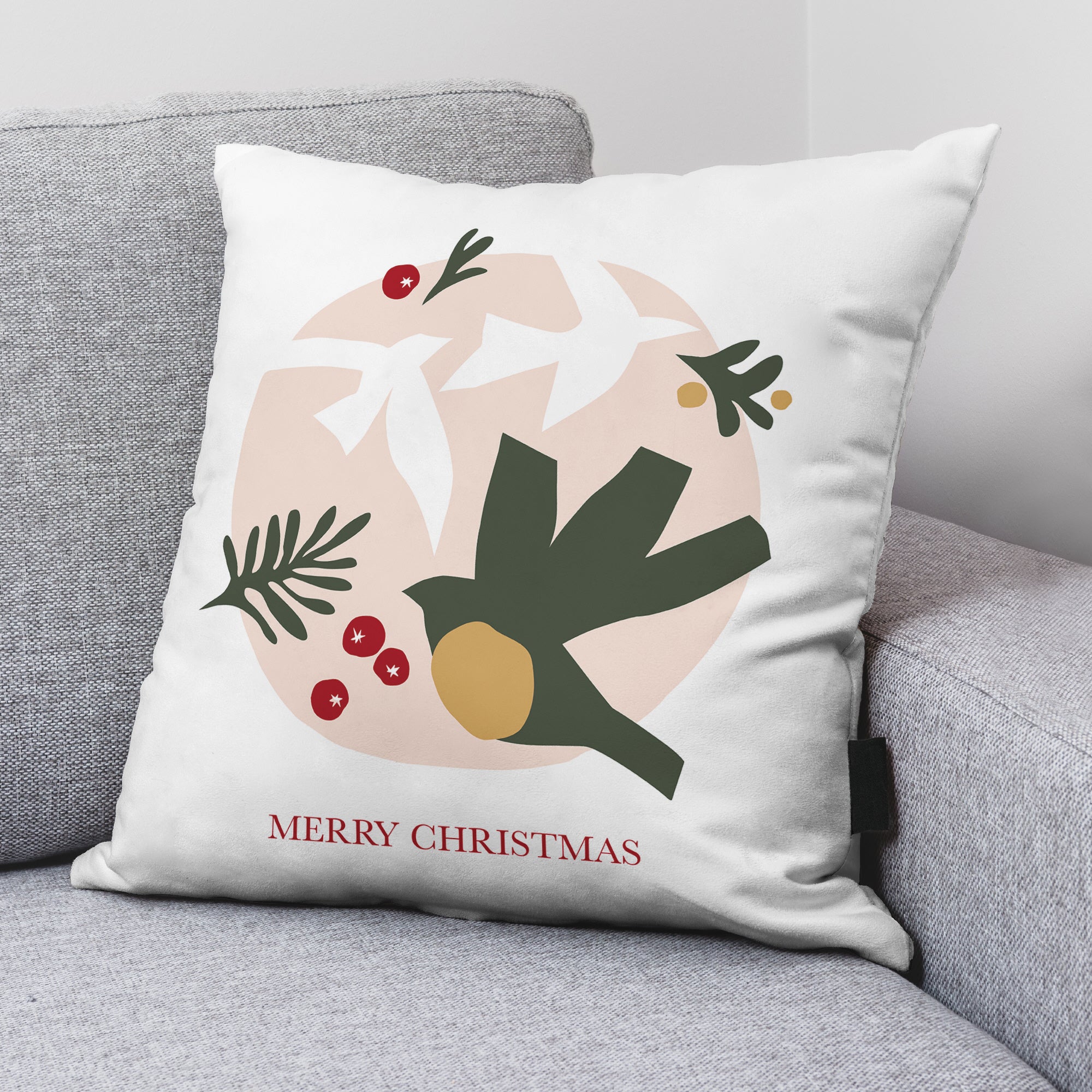 Housse de coussin 100% coton Laponia 43 50x50 cm