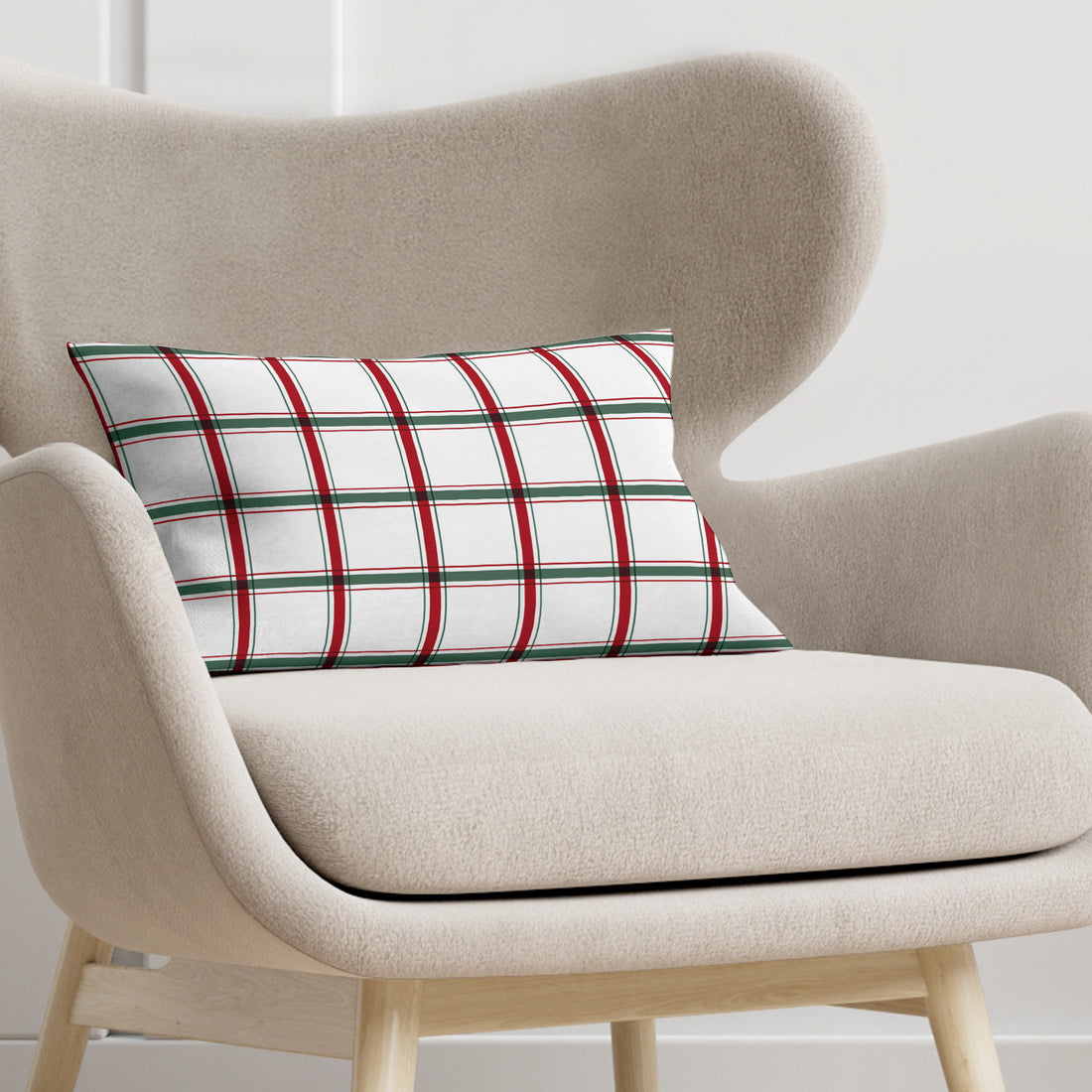 Housse de coussin 100% coton Laponia 46 30x50 cm