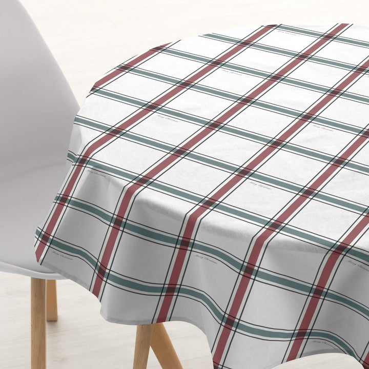 Nappe ronde antitache Elegant Christmas 4