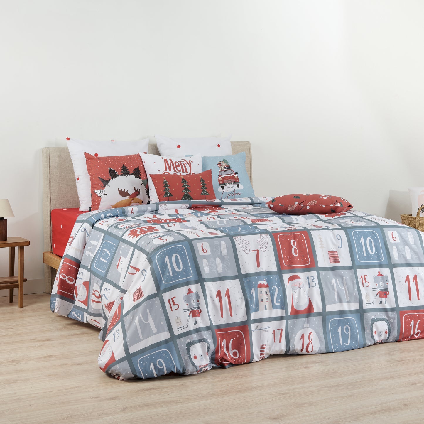 Duvet cover with clicks 100% cotton Laponia 3