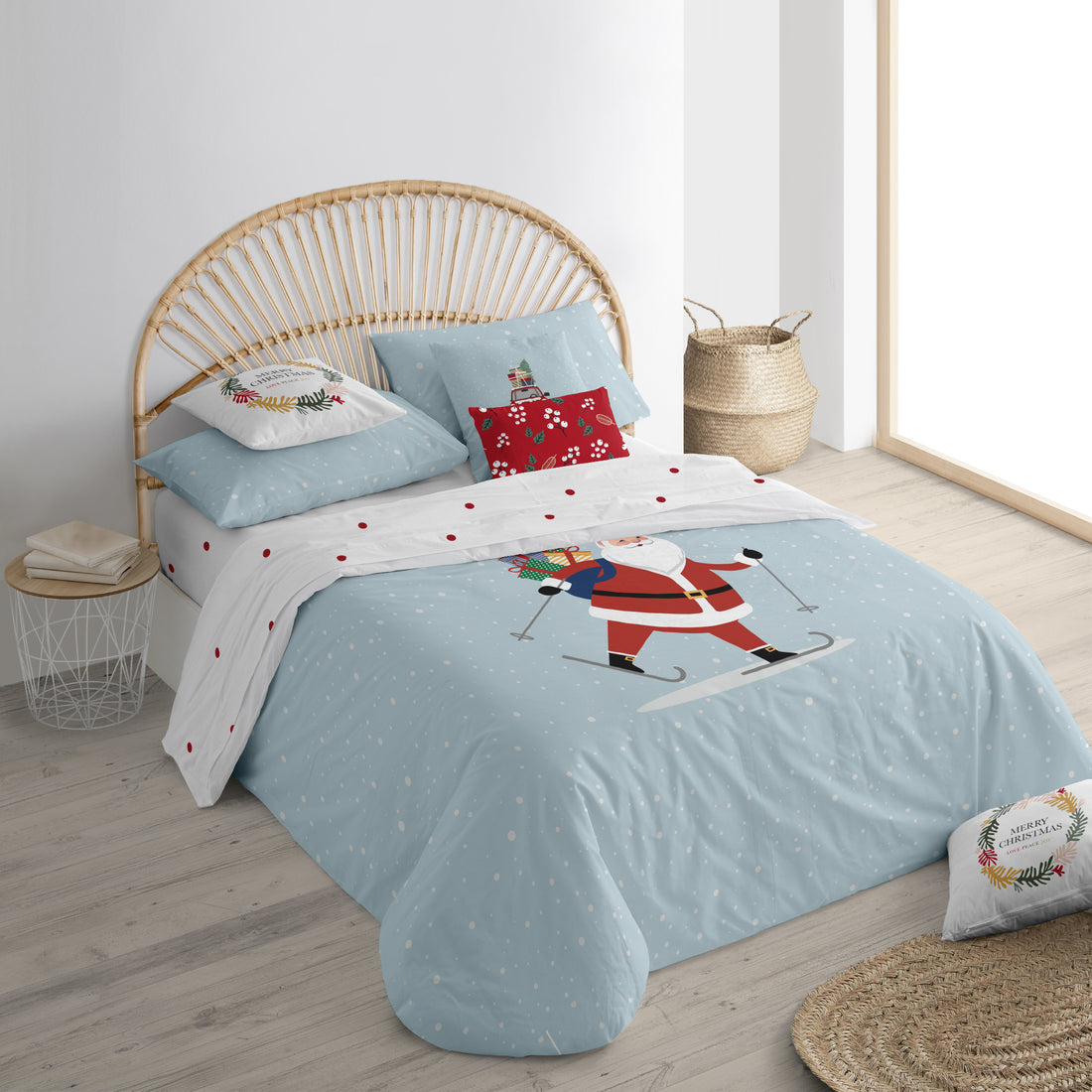 Duvet cover with clicks 100% cotton Laponia 48