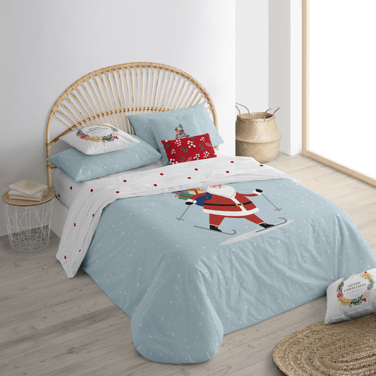 Housse de couette à clics 100% coton Laponia 48