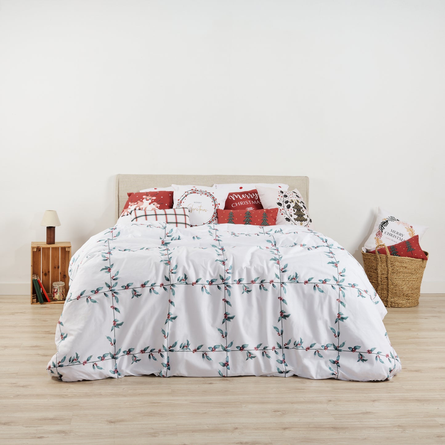 Duvet cover with clicks 100% cotton Laponia 49