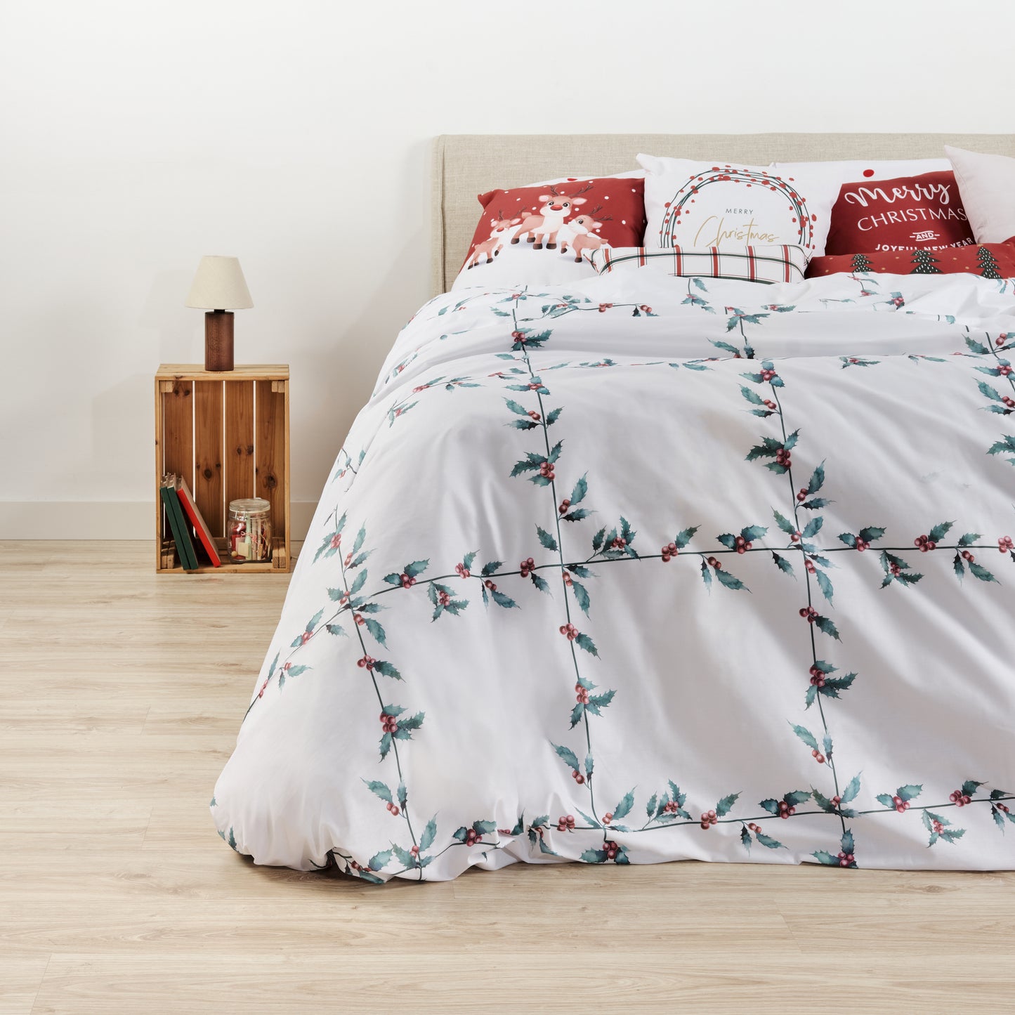 Duvet cover with clicks 100% cotton Laponia 49