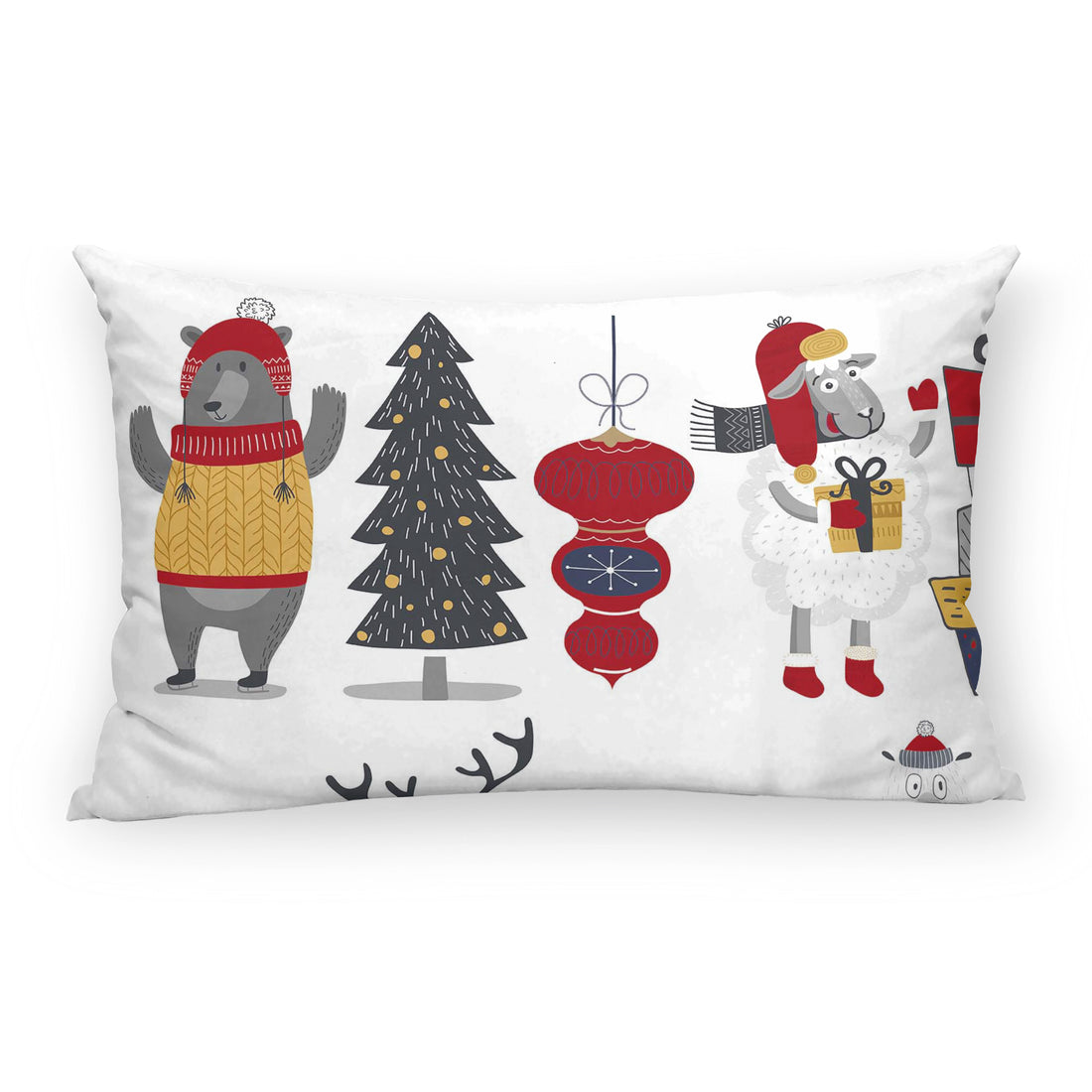 Housse de coussin 100% coton Laponia 17 30x50 cm