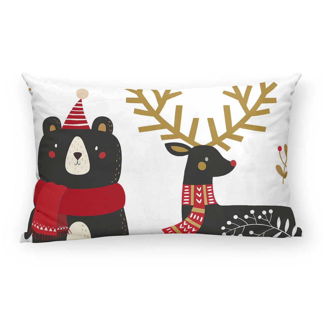 Housse de coussin 100% coton Laponia 18 30x50 cm
