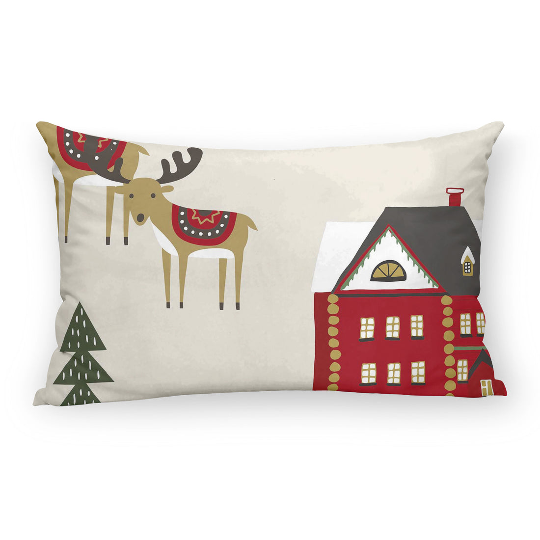 Housse de coussin 100% coton Laponia 19 30x50 cm