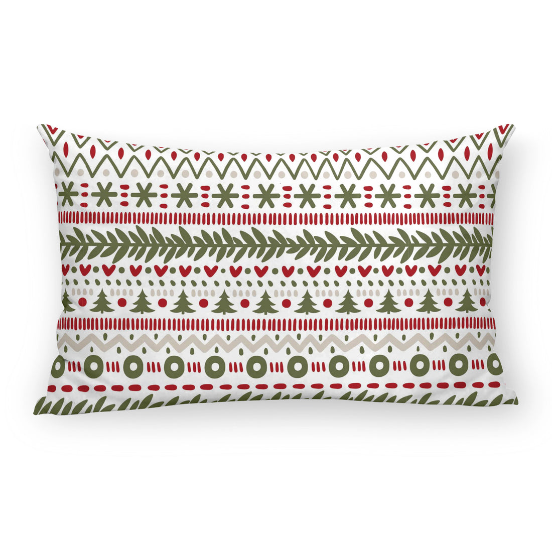 Housse de coussin 100% coton Joyeux Noël 16 30x50 cm