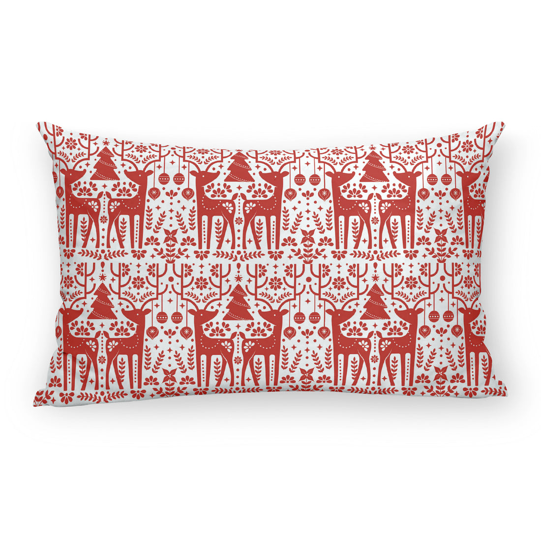 Housse de coussin 100% coton Joyeux Noël 21 30x50 cm
