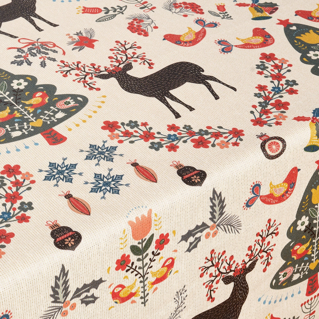 Nappe Joyeux Noël 43 Lurex