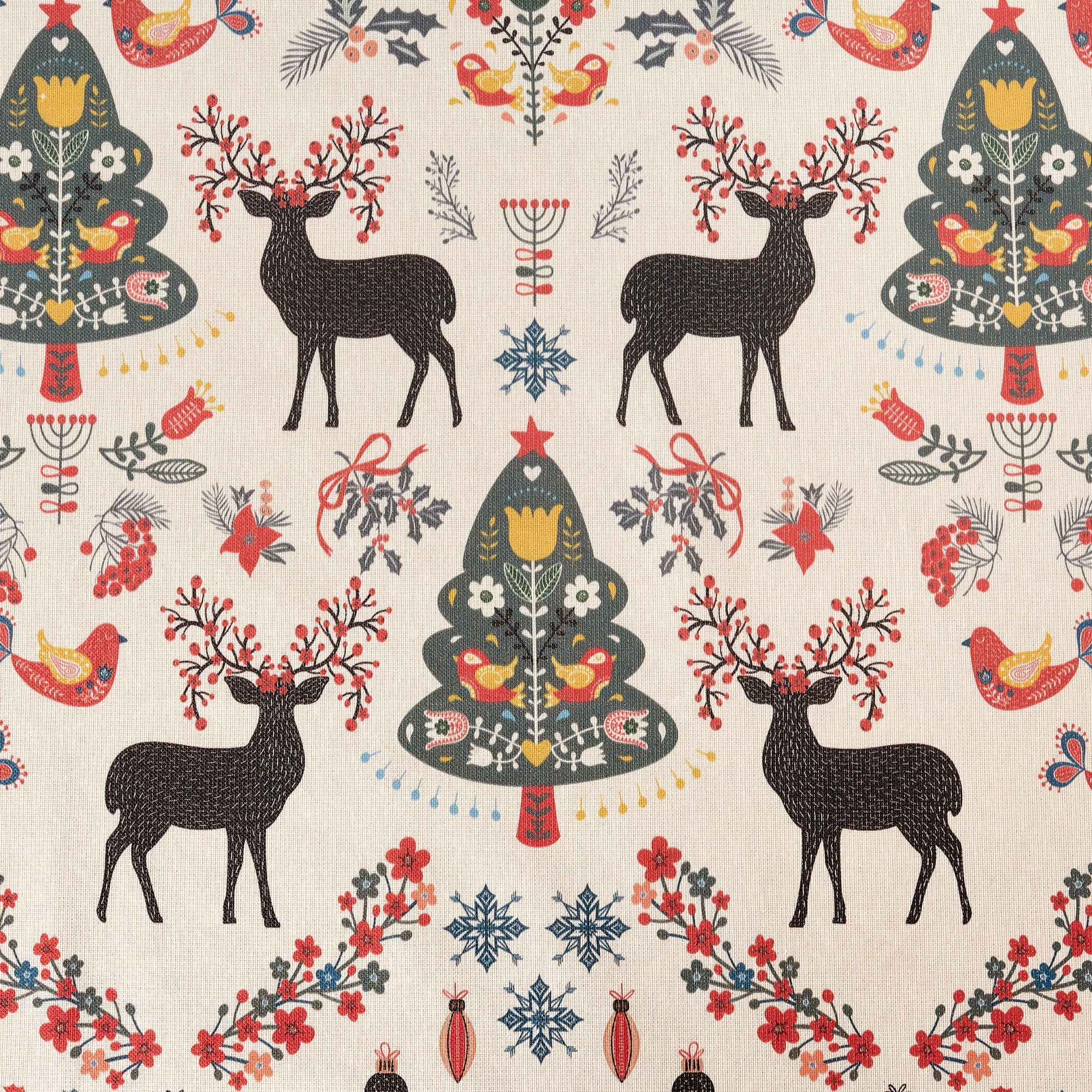 Nappe Joyeux Noël 43 Lurex