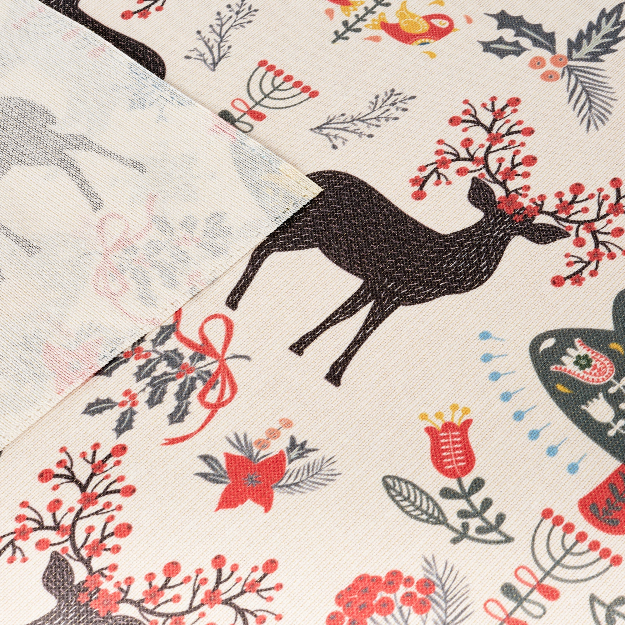 Nappe Joyeux Noël 43 Lurex